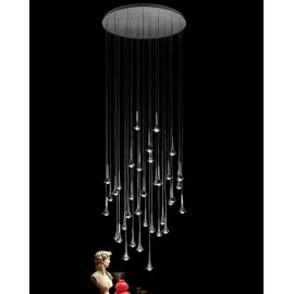 Rain Multi-Light LED Pendant Light Large