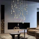 Suspension LED Rain Multi-light Large
