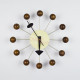 Horloge Nelson ballclock naturel