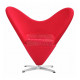 Chaise design Coeur