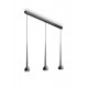 Suspension LED design Falling Water 3 lampes