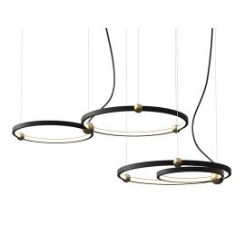 Suspension LED Ring Amadeo 2 rings