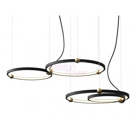 Suspension LED Ring Amadeo 2 rings