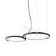 Amadeo LED Ring Pendant Lamp 2 rings