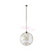 Suspension LED SOHO en Albatre Single