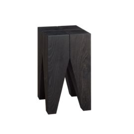 ST04 backenzahn Stool Side table Black