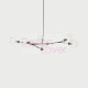 Chandelier design Branching Bubble 5 globes