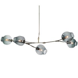 Branching Bubble Design Chandelier 5 globes