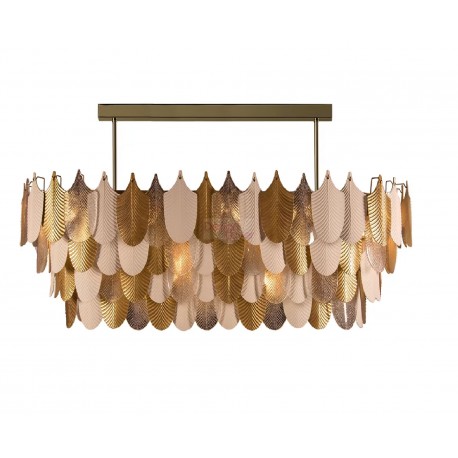 Chandelier design Peacock Oval