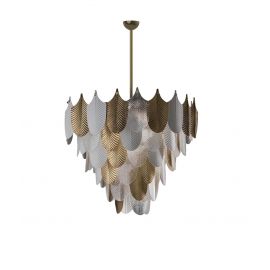 Chandelier design Peacock Rond