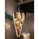 Chandelier design Peacock Cone