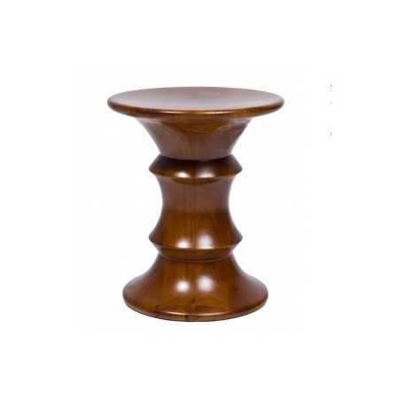 Charles & Ray Eames style walnut stool