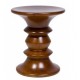 Tabouret design style Eames walnut