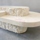 Sculptural Natural Stone Coffee Table