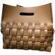 Lowo Saddle Leather Storage Basket