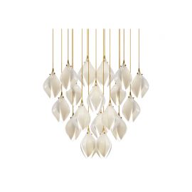 Chandelier design Bloom Petal Porcelain