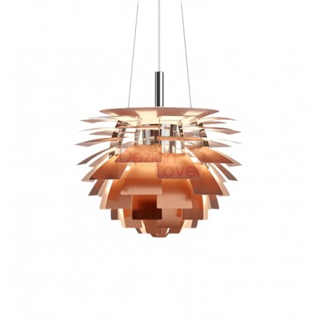 PH Artichoke pendant lamp in Brass