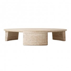 Travertine Coffee Table by John Birch