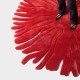 Crimson Bloom Art Design Rug