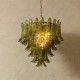  Pure White Lines Petalo Chandelier