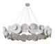 Shell Plaster Chandelier