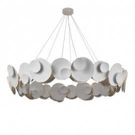 Chandelier design Shell en plâtre