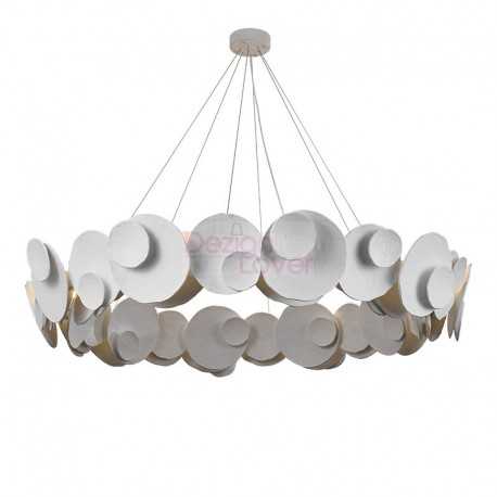 Shell Plaster Chandelier