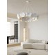 Shell Plaster Chandelier