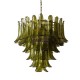  Pure White Lines Petalo Chandelier