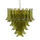  Pure White Lines Petalo Chandelier