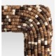 Liora Mirror in coco beads