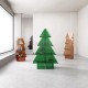 Christmas Tree Acrylic Storage Cabinet