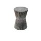 Midnight Mosaic Shell Side Table