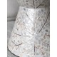 Pearl Petal Mosaic Shell Side Table