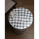 Eclipse Mosaic Shell Side Table