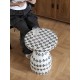 Eclipse Mosaic Shell Side Table