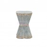 Ocean Crest Mosaic Shell Side Table