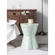 Table d’appoint Ocean Crest Mosaic en nacre