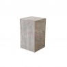 Terra Bloc Travertine Side Table