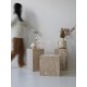 Terra Bloc Travertine Side Table