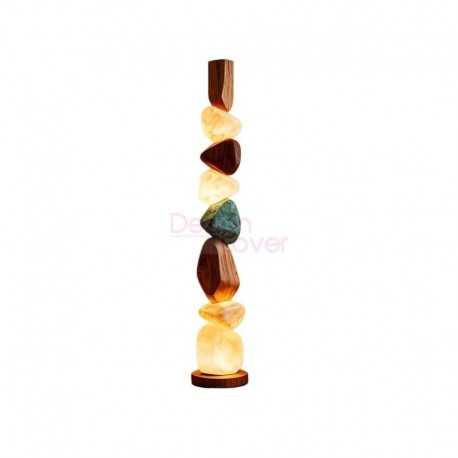 Pebble Stack Floor Lamp