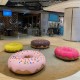 Giant Street Art Donut Sculpture