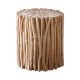 Table d’Appoint Rustique en Branches de Bois Naturel