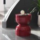 Facet Hourglass ABS Side Table