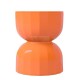 Table d’Appoint Sablier Facettée en ABS