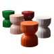 Facet Hourglass ABS Side Table