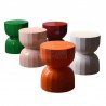 Facet Hourglass ABS Side Table