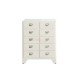 Commode en bois Vintage Rétro Dulton Tall 10 Tiroirs