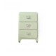 Commode en bois Vintage Rétro Dulton Tall 3 Tiroirs