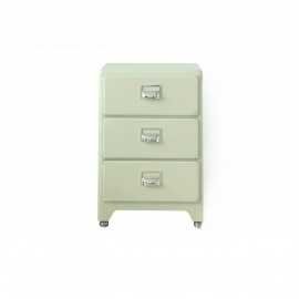 Commode en bois Vintage Rétro Dulton Tall 3 Tiroirs
